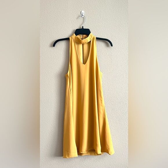 Lulu’s Golden Yellow Groove Thing Swing Dress - Picture 2 of 14